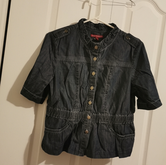 San Francisco - Stylish Jeans top size 13 (Large) - Picture 2 of 8